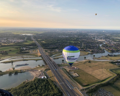 Ballonvaart met de provincie Utrecht